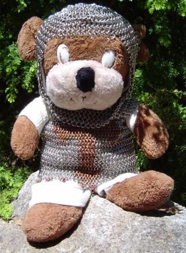  if you can make chainmaille to fit a bear you can make it to fit any-body! 